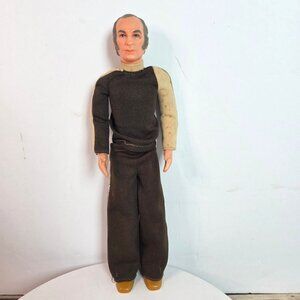 Vintage SPACE 1999 PROFESSOR BERGMAN 9" Action Figure Mattel 1973